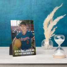 Su foto deportiva | Placa personalizada