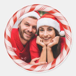 SU foto en un pegatina de personalizados de Marco