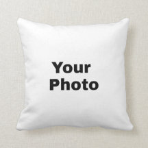 Su foto y almohada del nombre