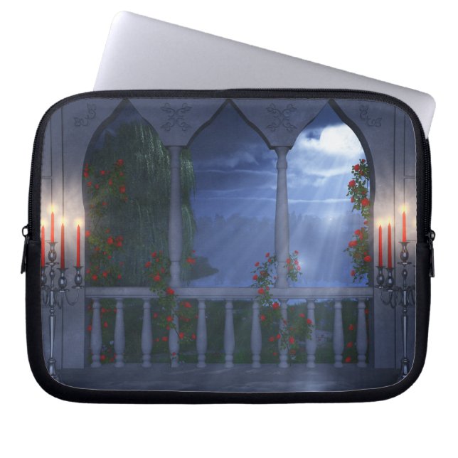 Su funda de portátil Silver Mantel (Frente)