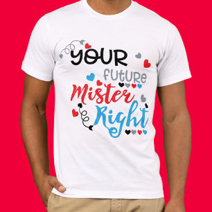 Su futuro señor camiseta derecha