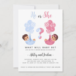 Su género revela la invitación