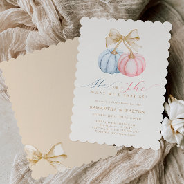 Su género revela la invitación a la ducha para beb