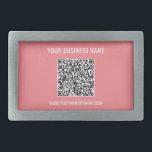 Su hebilla de correa de color y texto Personalizad<br><div class="desc">Colores y tipos de letra personalizados - Diseñar tu propio cinturón con tu código QR Información de análisis de código y Personalizado de texto Promocional de negocios o modernas hebillas de cinturón personal / regalo - Añadir tu código QR - Imagen - Foto o logotipo / Texto - Nombre u...</div>