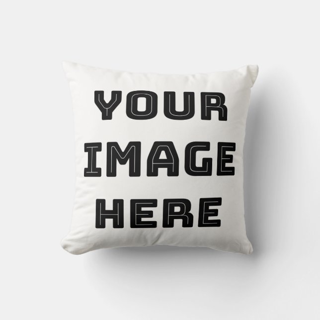 Su imagen aquí Cojín decorativo (Anverso)