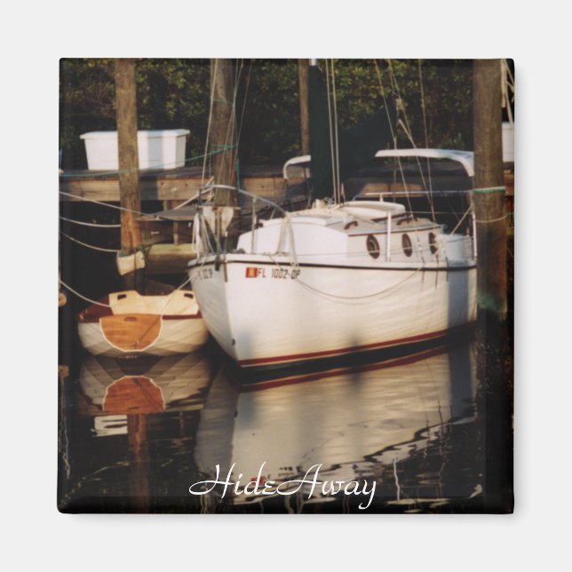 Su imán de velero Personalizado (Frente)