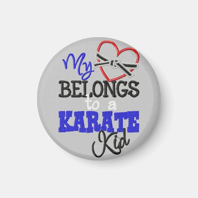 Su imán redondo Personalizado (Frente)