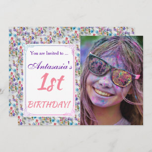 SU INVITACIÓN DEL PRIMER CUMPLEAÑOS