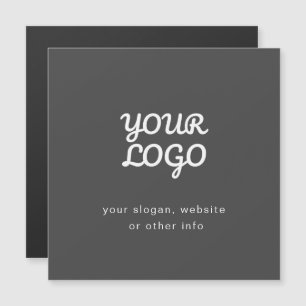 Su logotipo comercial y su texto   Gris oscuro y e