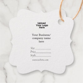 Su logotipo social media QR códigos Etiquetas de p