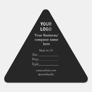 Su logotipo social media QR códigos Etiquetas de p