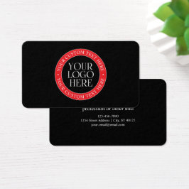 Su logotipo u otra imagen | Rojo negro y blanco