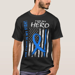 Su lucha es mi hijo de camiseta de conciencia sobr