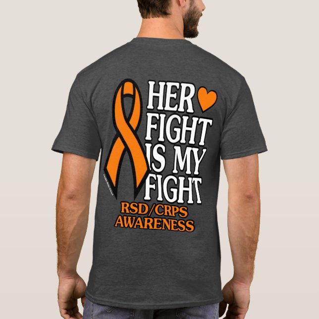 Su lucha es mi lucha... camiseta RSD/CRPS (Reverso)