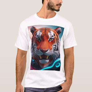 Su Majestad Fierce - Camiseta Tigre 3D