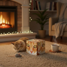 Su Mascota Vibe: Personalizado Foto Cubo