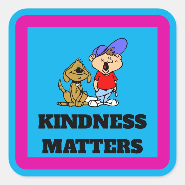 SU MENSAJE, editar texto, Rótulo Pegatina cuadrado (Anverso)