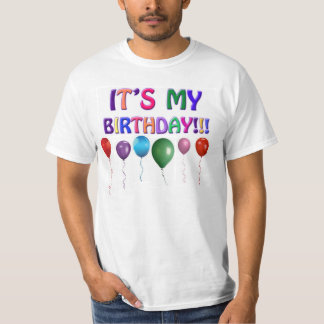 SU MI CUMPLEAÑOS Y TODO I GOT ERAN ESTA CAMISETA
