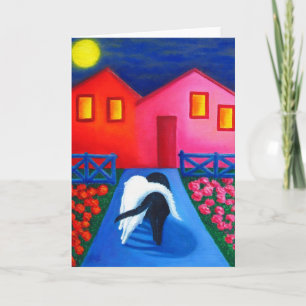 Su mi tarjeta de felicitación de la tarjeta del