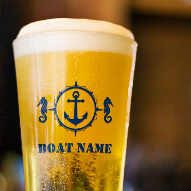 Su nombre de barco Navy Blue Seahorse Anchor sh0a (Subido por el creador)