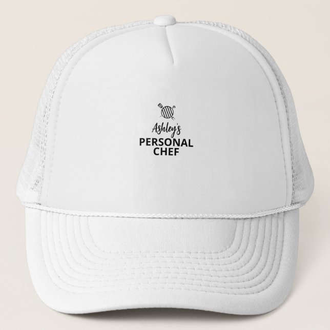 Su nombre es Chef Personal, gorra Grill, Personali (Anverso)