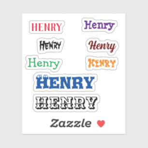 Su nombre Personalizado Lap Pegatinas principales