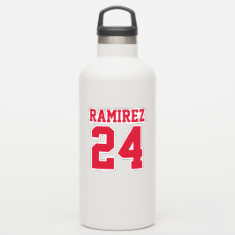 Su número de Personalizado de Jersey y Pegatina de