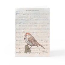 Su Ojo Está en la Tarjeta del Gorrión