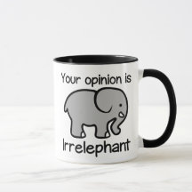 Su opinión es taza de café de Irrelephant