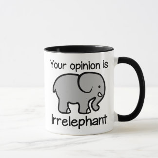Su opinión es taza de café de Irrelephant