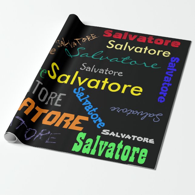 Su papel de embalaje conocido personalizado (Desenrollado)