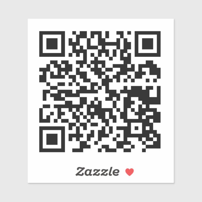 Su Pegatina de código QR para su empresa (Hoja)