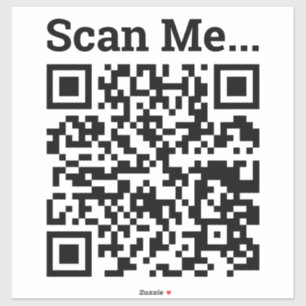 Su Pegatina de código QR para su empresa