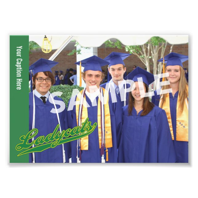 Su Personalizado 7" x 5" Foto Ampliación (Frente)