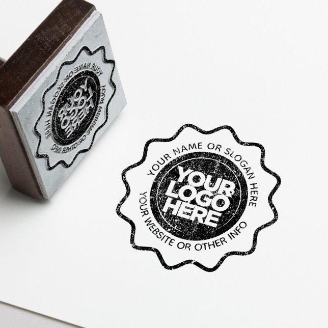 Su Personalizado de logotipos de empresas sello de (Seal your brand's uniqueness with your customized rubber stamp|)
