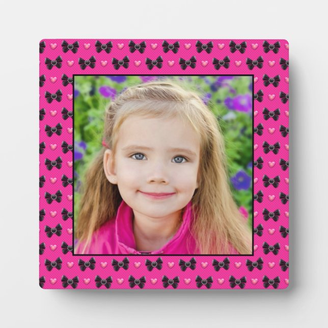 Su placa fotográfica (Frente)