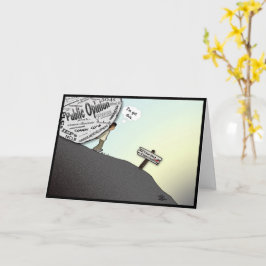 Su primera tarjeta de felicitación plegada en aula