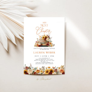 Su próxima invitación a la ducha de novias en otoñ
