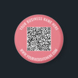 Su regalo de imán de texto y colores del Personali<br><div class="desc">Colores y tipos de letra personalizado - Su código QR y Personalizado Texto Profesional Nombre comercial personalizado Sitio web de promoción de suministros de empresa / regalo - Añadir su código QR - Imagen o logotipo / Nombre - Compañía / Sitio web o correo electrónico o teléfono - Información de...</div>