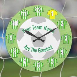 Su reloj de fútbol de nombre de equipo - Camisetas