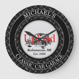 Su reloj de pared de carga de fotos clásicas de co