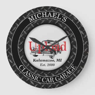 Su reloj de pared de carga de fotos clásicas de co