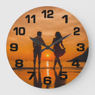 SU reloj de pared de encargo de la FOTO