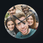 SU reloj de pared personalizado de FOTOS<br><div class="desc">Imagen de ejemplo de freepik.com (usada con licencia),  modificada por mí. Ver mi tienda para más productos de fotos personalizados.</div>