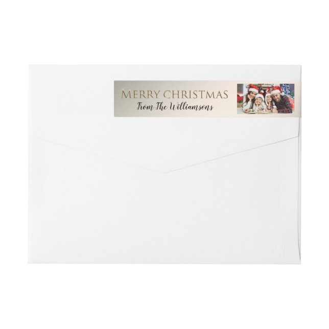 Su remite de las Felices Navidad de la plata de la (Reverso)