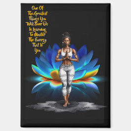 Su sabiduría dominando el imán energético