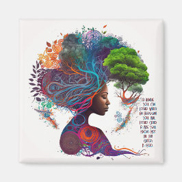 Su sabiduría, Purpurina y imán de oro