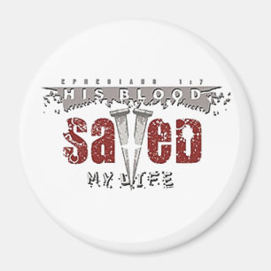 Su sangre salvó mi imán de vida