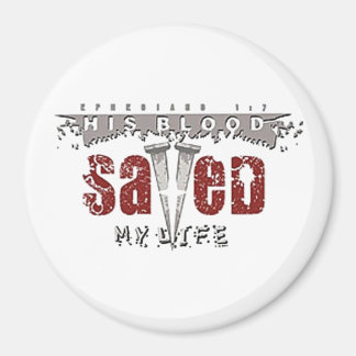 Su sangre salvó mi imán de vida