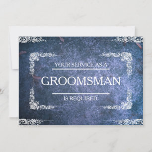 Su servicio se solicita como invitación de Groomsm
